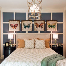 master bedroom accent wall