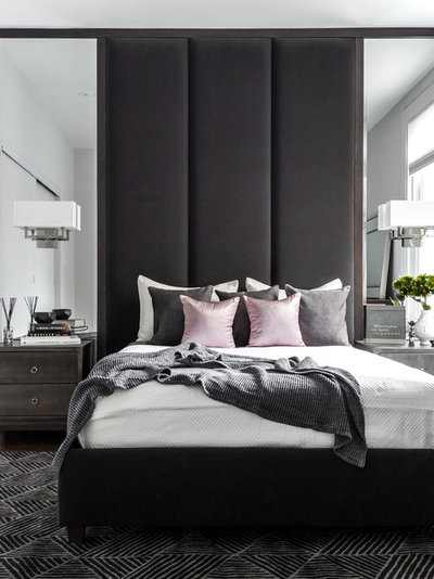 Contemporary Bedroom by Leona Mozes Photography