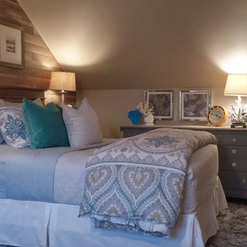 Lynda's Loft Before & After Pictures-Cozy Bedroom