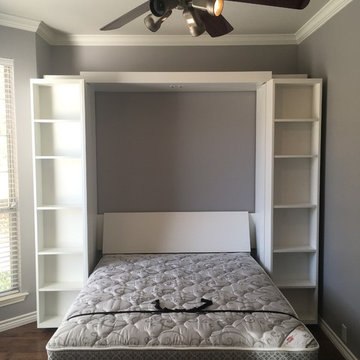 Madison Bi-fold Bookcase Bed (Denton, Texas)