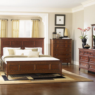 Magnussen Furniture Harrison Bedroom Set in Brown