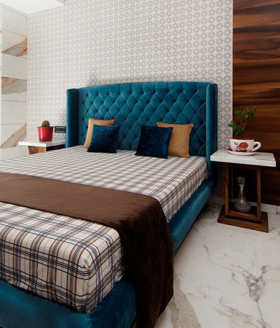 Contemporary Bedroom by Anish Motwani Associates