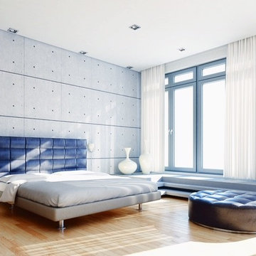 Manhattan Loft |  Modern Bedroom