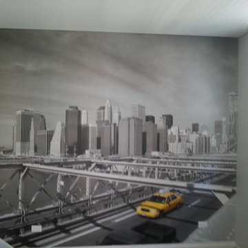 Manhattan Skyline Wall Mural