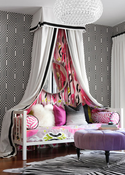 Contemporary Bedroom by Kriste Michelini Interiors