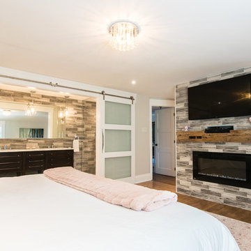 Master Bathroom and Bedroom