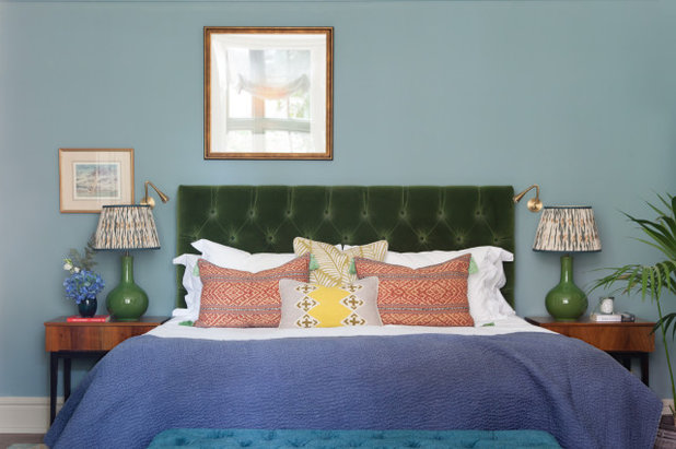 Eclectic Bedroom by Brooke Copp-Barton Interiors