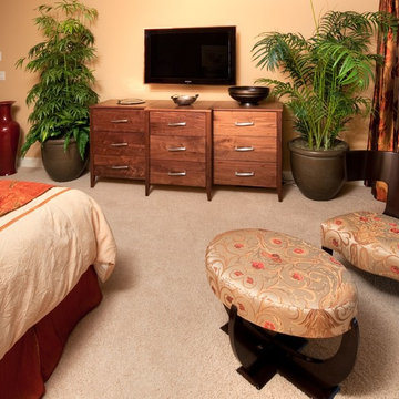Master Bedroom Casually Elegant Design for Ho'olei at Grand Wailea