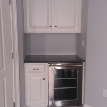 Master bedroom coffee bar