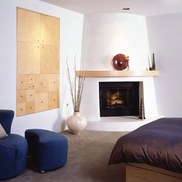 master bedroom fireplace