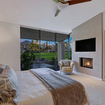 Master Bedroom Fireplace view