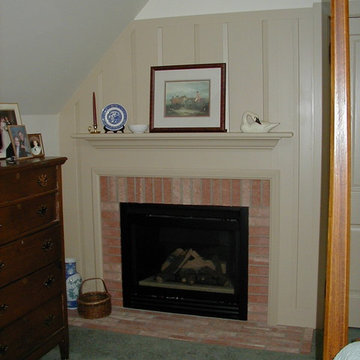 Master Bedroom gas fireplace