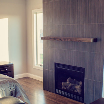 Master Bedroom Gas Fireplace
