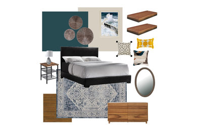 Inspiration for a bedroom remodel in Other