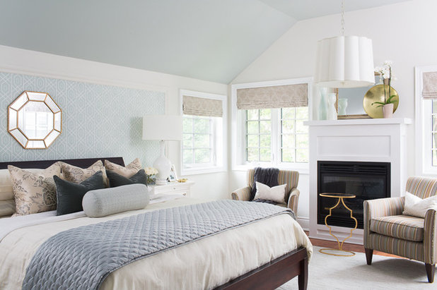 Traditional Bedroom by Katie Campbell Interiors & Design
