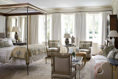 Inspiration for a timeless master bedroom remodel in Dallas