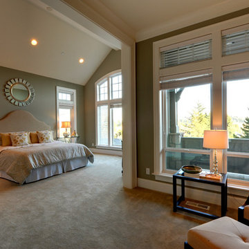 Master Bedroom staged by Synergy Staging
