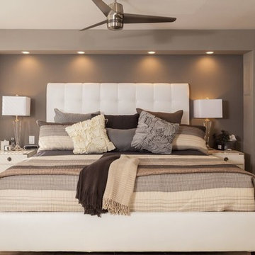 Master bedroom suite