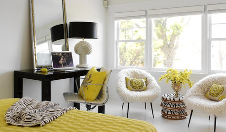 14 Buzzworthy Yellow and Black Interiors