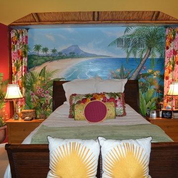 Master Bedroom - Tropically Inspired