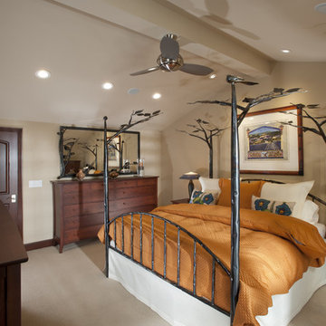 Master Bedroom w/ Vaulted Ceiling - Saratoga, CA