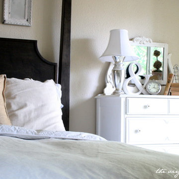 Master Bedroom White and Cream