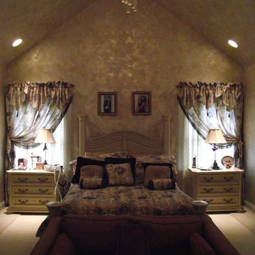 Master Bedroom with Cathedral Ceiling