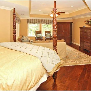 Master Bedroom with Hardwood Flooring