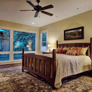 Master Bedroom with View of Screened Porch