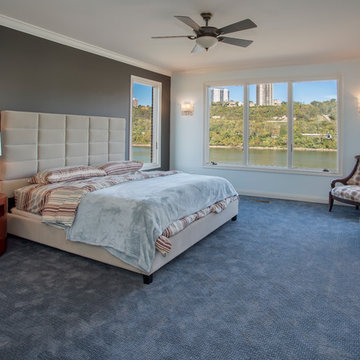 Master Bedroom with view of the Ohio River