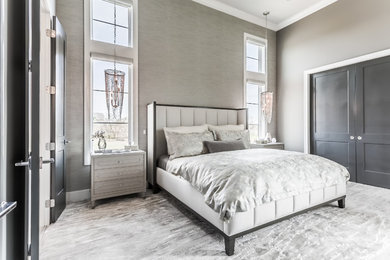 Example of a bedroom design in Kansas City