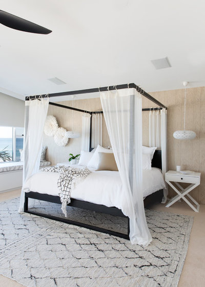 Contemporary Bedroom by Donna Guyler Design