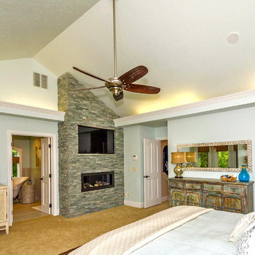 Master Suite with Fireplace