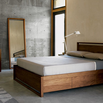 Matera Bed with Storage Designed by Sean Yoo for Design Within Reach