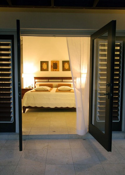 Tropical Bedroom by Benjamin Werth Designs