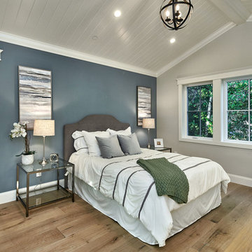 Menlo Park Farmhouse - Master Bedroom