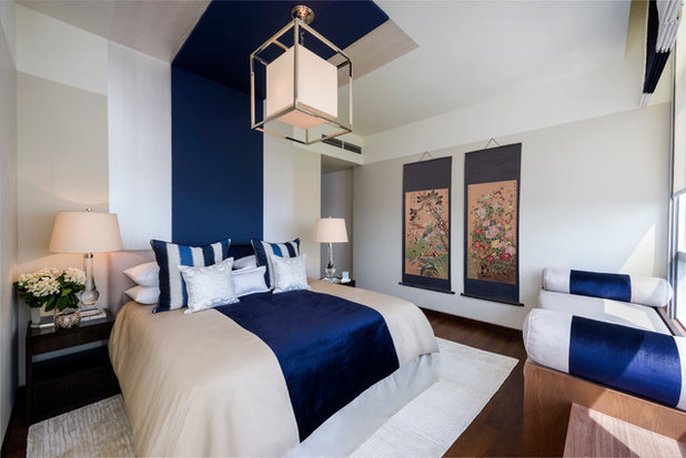 Contemporary Bedroom by Cameron Woo Design