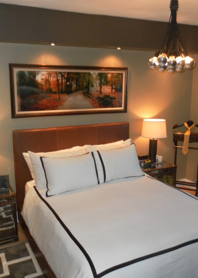 Contemporary Bedroom by Nicole White Designs Interiors LLC