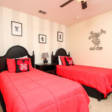 Mickey Themed Bedroom
