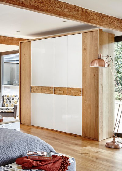 Midcentury Bedroom by Barker and Stonehouse