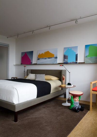 Contemporary Bedroom by Johnson Berman
