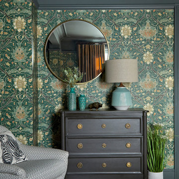 William Morris inspired Master Bedroom