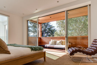 Modernes Schlafzimmer in San Francisco