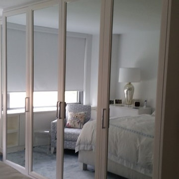 Mirrored Bedroom Closet Doors