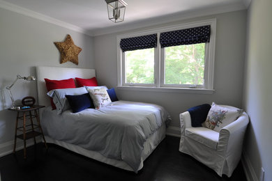 Elegant bedroom photo in Toronto