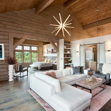 Missouri Hybrid Log & Timber Home - Stone County Residence