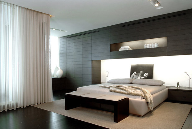 Contemporary Bedroom by Troy Dean Interiors