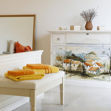 Landscape Painting on Furniture