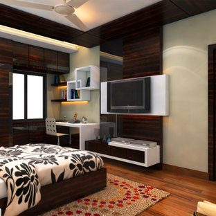 Inspiration for a modern bedroom remodel in Kolkata