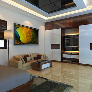 Minimalist bedroom photo in Kolkata